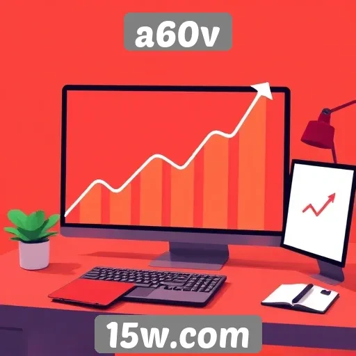 Dados de acessos ao site a60v em crescimento